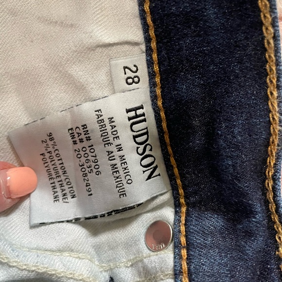 Hudson Blue Denim Jeans - Picture 3 of 6